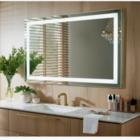 Espelho 4mm 100x80cm Led 3 Cores Frio Neutro E Quente Banheir