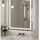 Espelho 4mm 60 X 100 Led 3 Cores tons Frio Neutro E Quente Ba