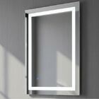 Espelho 4mm 60x100 C/ Desembaçador Led 3 Cores decoração banh