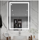 Espelho 4mm c/ desembaçador  LED 3 cores 70X100 ou 100x70 Tou