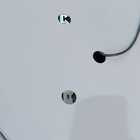 Espelho 4mm Jateado Redondo Iluminado Led 3 tons Frio neutro