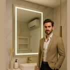 Espelho 4mm Led 100x70 desembaçador 3 Cores Fria Neutra Quent