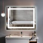 Espelho 4mm led 3 cores bivolt retangular 100x80 Cm C/ Desemb