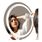 Espelho 4mm led 3 tons frio neutro  e quente 60cm Banheiro Re