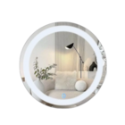 Espelho 4mm Led 3 tons frio neutro quente  80 Grande redondo