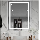 Espelho 4mm Retangular Led frio neutro e quente vertical ou h