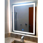 Espelho 4mm Retangular Luz Led 3 cores frio neutro quente 90X