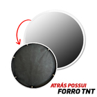 Espelho 50cm Redondo Branco