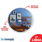 Espelho 50cm Redondo Branco