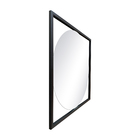 Espelho 53x53cm Industrial Fit Preto