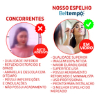 Espelho 60cm Redondo Com Alça Caramelo Suporte Branco