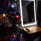 Espelho 60X100 VERTICAL Iluminação Led 3 tons frio neutro e q