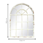 Espelho 60x80cm Janela Capela Branco