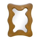 Espelho 70x52cm Antique Curva Freijó