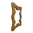 Espelho 70x52cm Antique Curva Freijó