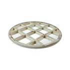 Espelho 73cm Janela Redondo Cinza