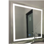 Espelho 90x70 Com Iluminação Led 3 cores  Retangular Touch Sc