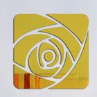 Espelho Acrílico Dourado De Parede 4 Rosas  49 X 202 Cm