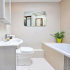 Espelho Adesivo Decorativo Flexível Retangular 60 X 40 Cm