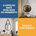 Espelho Adnet Redondo 30cm Kit Com 2 Unidades Para Banheiro H