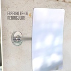Espelho Ae-l 6 - Retangular - E6530 - Cromado
