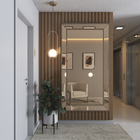 Espelho Ágata Lapidado Bronze 110x200cm