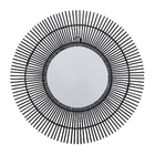 Espelho Bamboo 55cm Preto Inspire