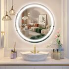 Espelho Banheiro Led 60 Cm luz 4000 k neutro morno bege Redon