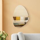 Espelho Brillare Lapidado Grande 115cm Orgânico Quarto Sala B