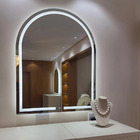 Espelho Brillare Oval Penteadeira 3 Tons De Led  Jateado E Bo