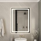 Espelho Catarina Retangular 60x80 Com Led E Desembaçador  - F