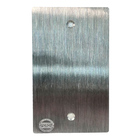 Espelho Cego 4x2 Para Piso Em Aço Inox Escovado