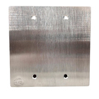 Espelho Cego 4x4 Para Piso Em Aço Inox Escovado