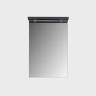 Espelho Com Led 60cm Mdf Grafite - On Móveis