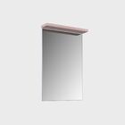 Espelho Com Led 60cm Mdf Rosa - On Móveis
