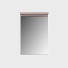 Espelho Com Led 60cm Mdf Rosa - On Móveis