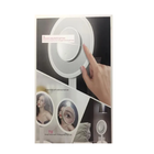 Espelho Com led Maquiagem Make 7x Touch 3 Niveis Bc-100 Branco