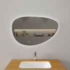 Espelho para Banheiro com LED Orgânico de Sobrepor 80x50cm Gavix