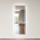 Espelho para Banheiro com LED Retangular de Sobrepor 60x160cm Gavix