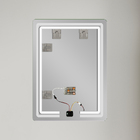 Espelho para Banheiro com LED Retangular de Sobrepor 60x80cm Gavix