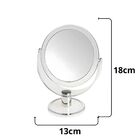 Espelho Com Suporte Acrílico Dupla Face 18x13