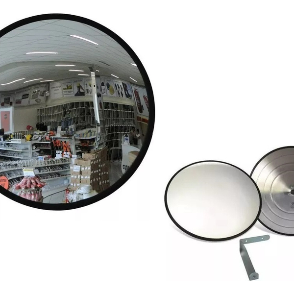 Espelho Convexo Para Segurança Lojas Estacionamento 50cm