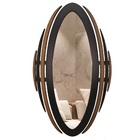 Espelho Corpo Inteiro Decorativo Ferrara 78x131 Preto