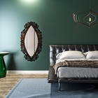 Espelho Corpo Inteiro Decorativo Lecce 71x130 Marrom