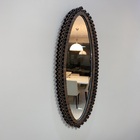 Espelho Corpo Inteiro Decorativo Maleo 59x129 Marrom