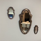 Espelho Corpo Inteiro Decorativo Padua 64x130 Marrom