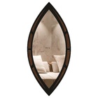 Espelho Corpo Inteiro Decorativo Sorento 60x131 Preto