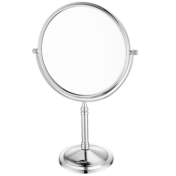 Espelho De Aumento Redondo De Mesa - Cromado - E6555 - Italy