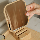 Espelho de Bancada Bambu Retangular OU