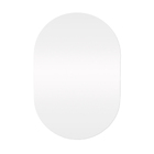 Espelho de Banheiro Oval 60x40cm Lapidado Luna Arte Própria